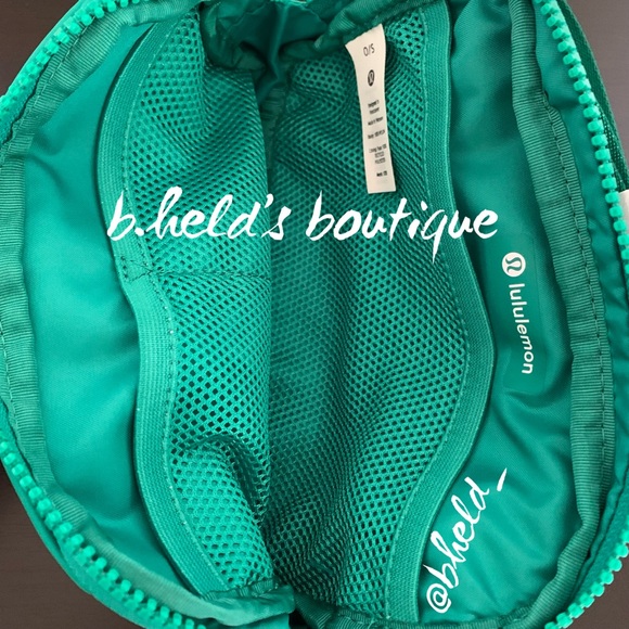 lululemon Everywhere Belt Bag in Emerald Ice Green One Size (1L) Brand New NWT - Picture 10 of 15
